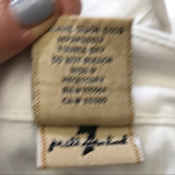 💙👖GORGEOUS! 7FAM ZIPPER ANKLE👖💙26 1/2 28.5” - Picture 14 of 16